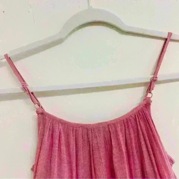 J Glee Pink Crochet Jumpsuit/Romper Size SP - Picture 11 of 14